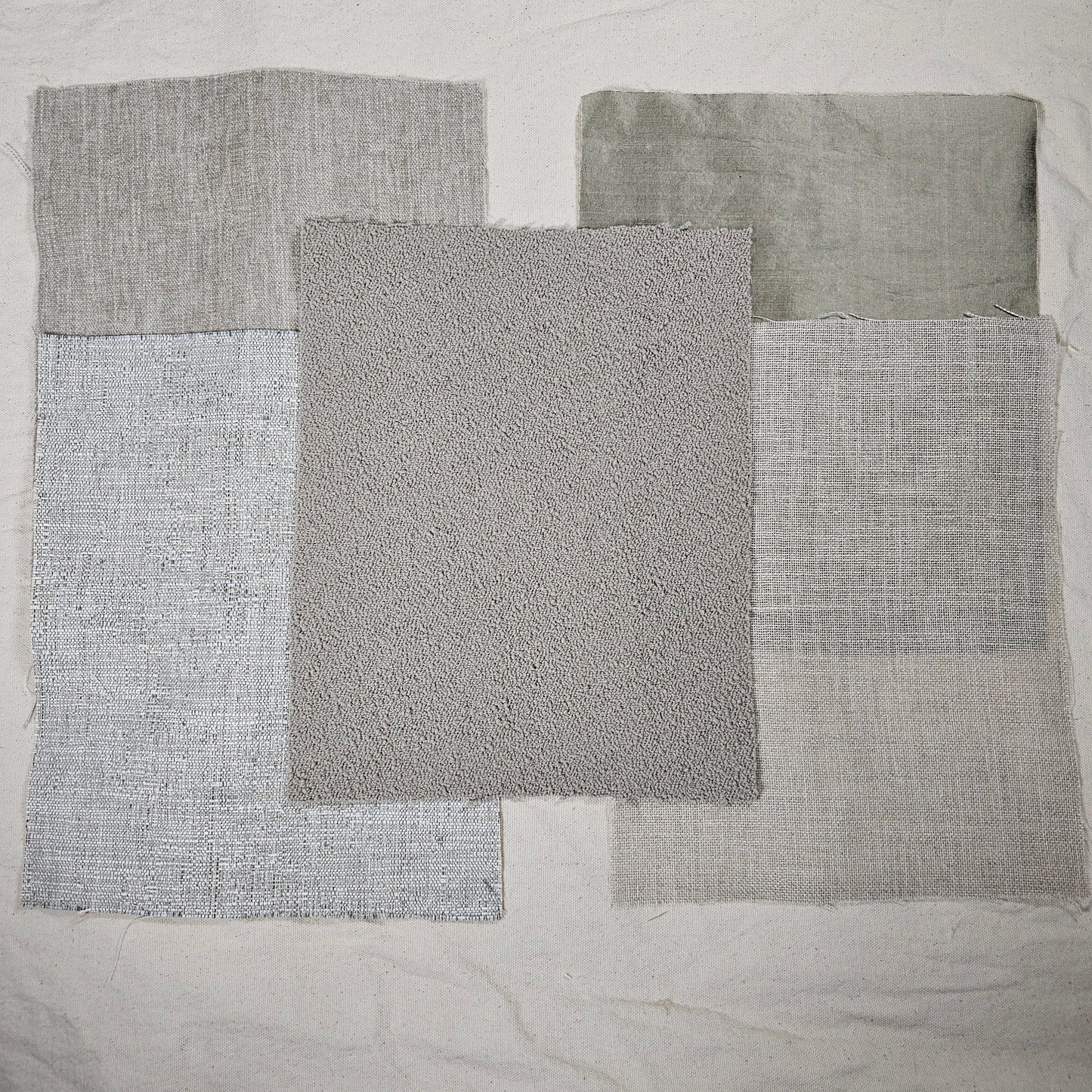 Warm Taupe Textures Fabric Bundle