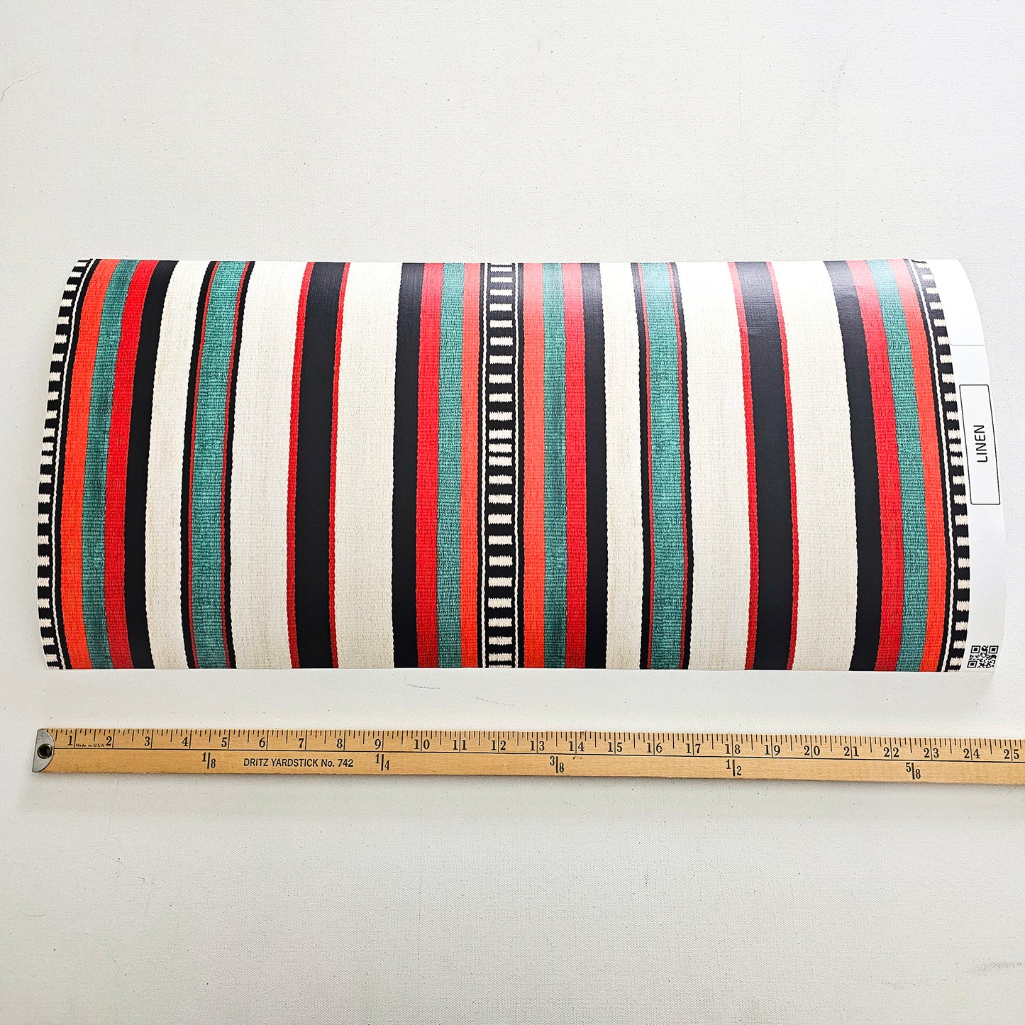 Hausa Stripes Wallpaper - Multicolor (#W108M)
