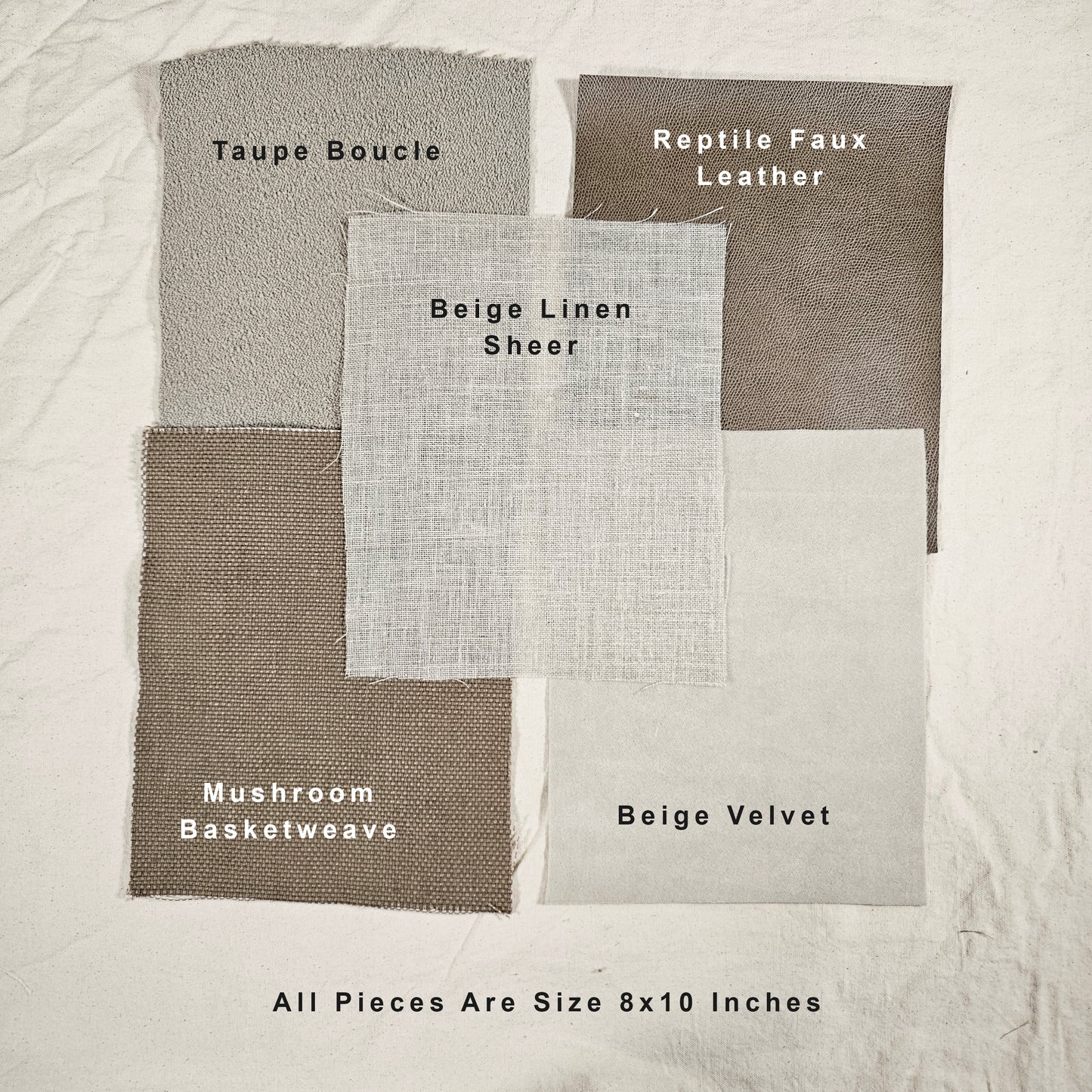 Mushroom Stone Hues Fabric Bundle