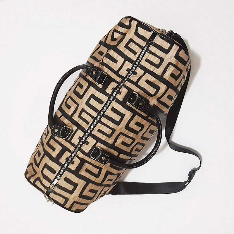 Boho Travel Bag in African Prints