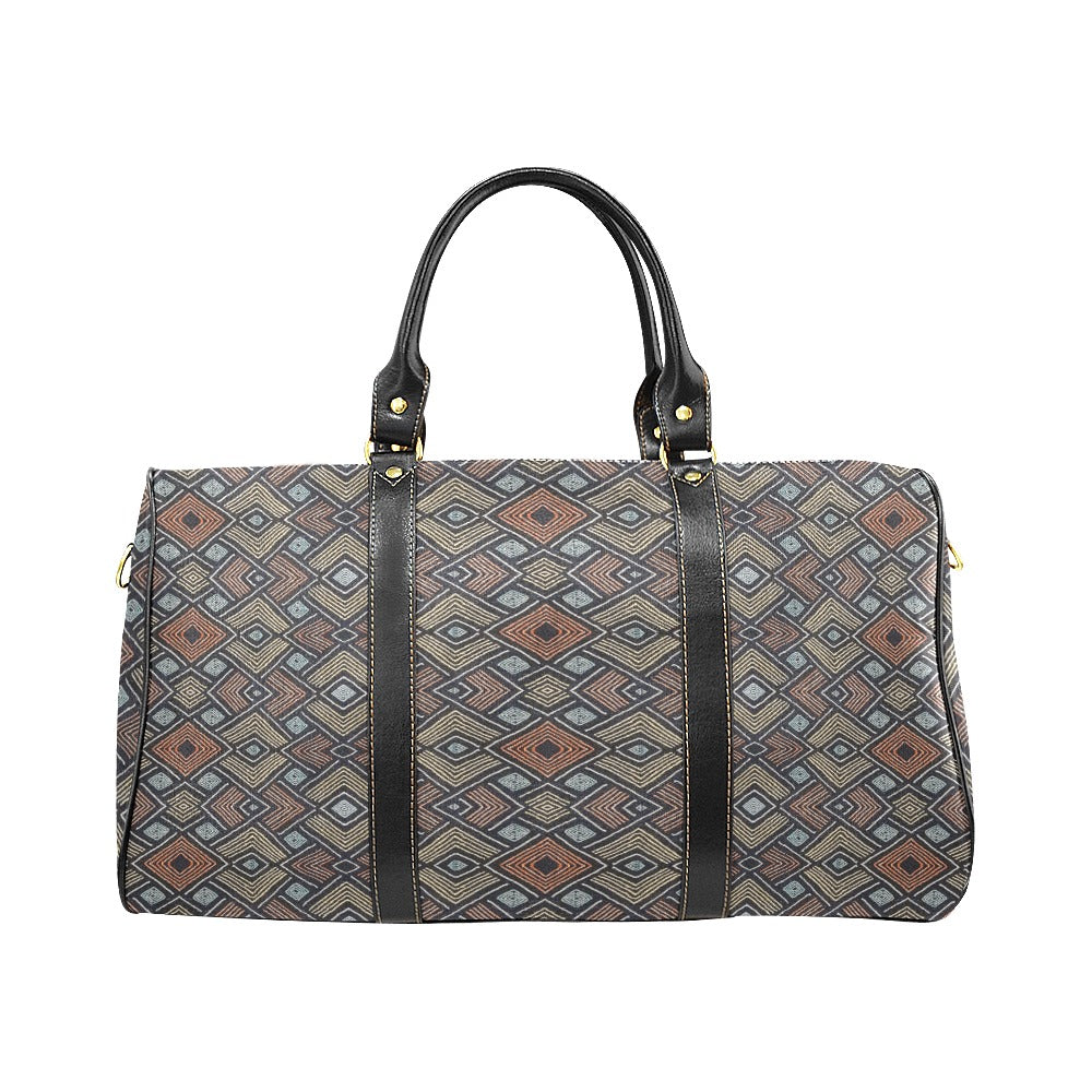 Boho Travel Bag in African Prints