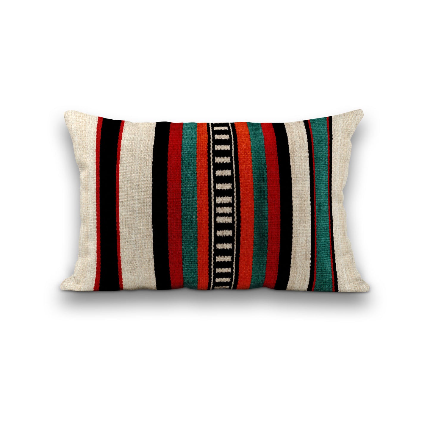 AnitaveeTextile African Pillows in Vibrant Colorful Stripes - 3 Sizes