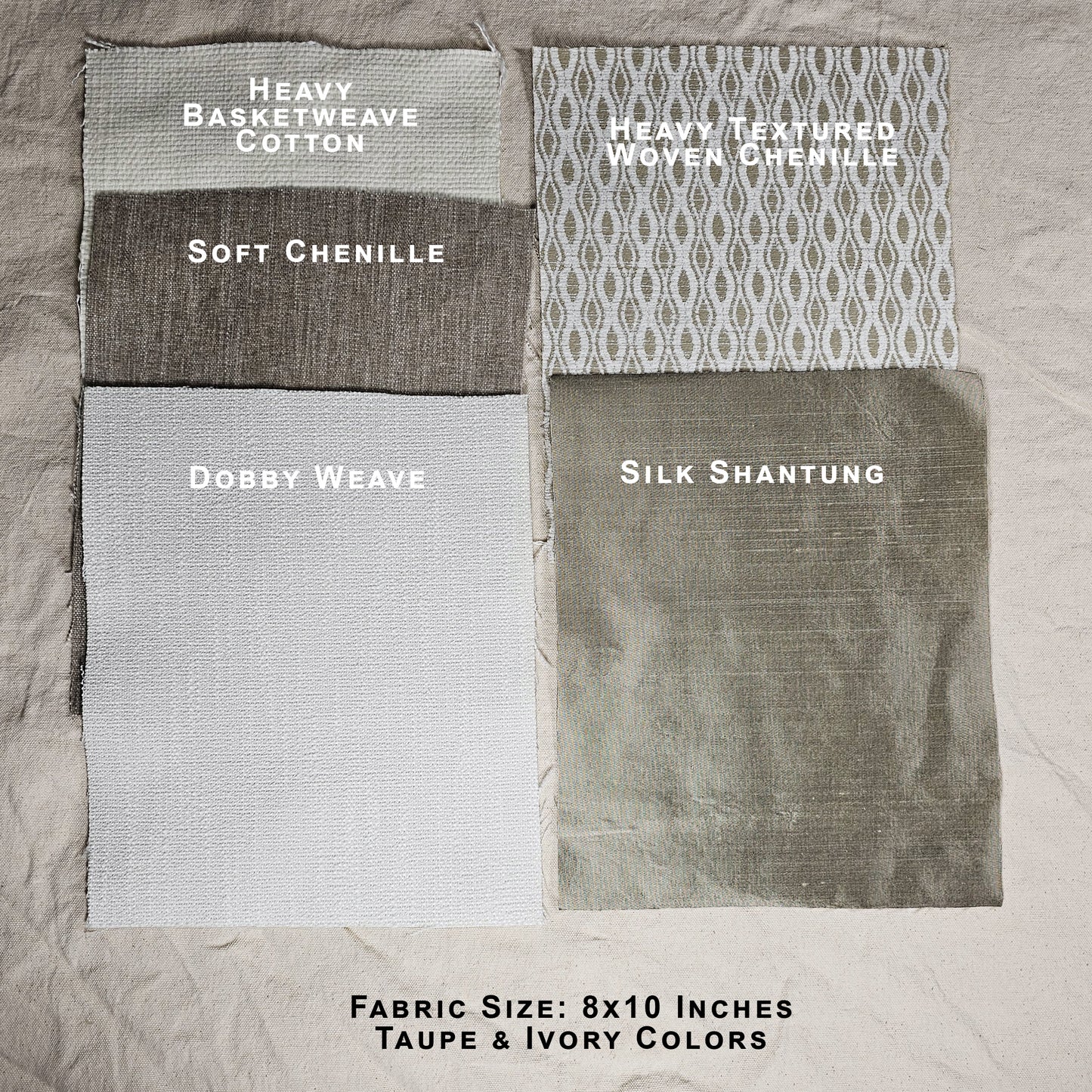 Ivory Taupe Balance Fabric Bundle