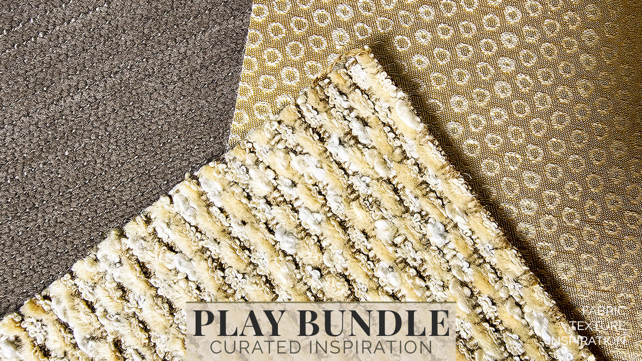 Golden Mushroom Glow Fabric Bundle