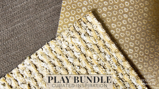 Golden Mushroom Glow Fabric Bundle