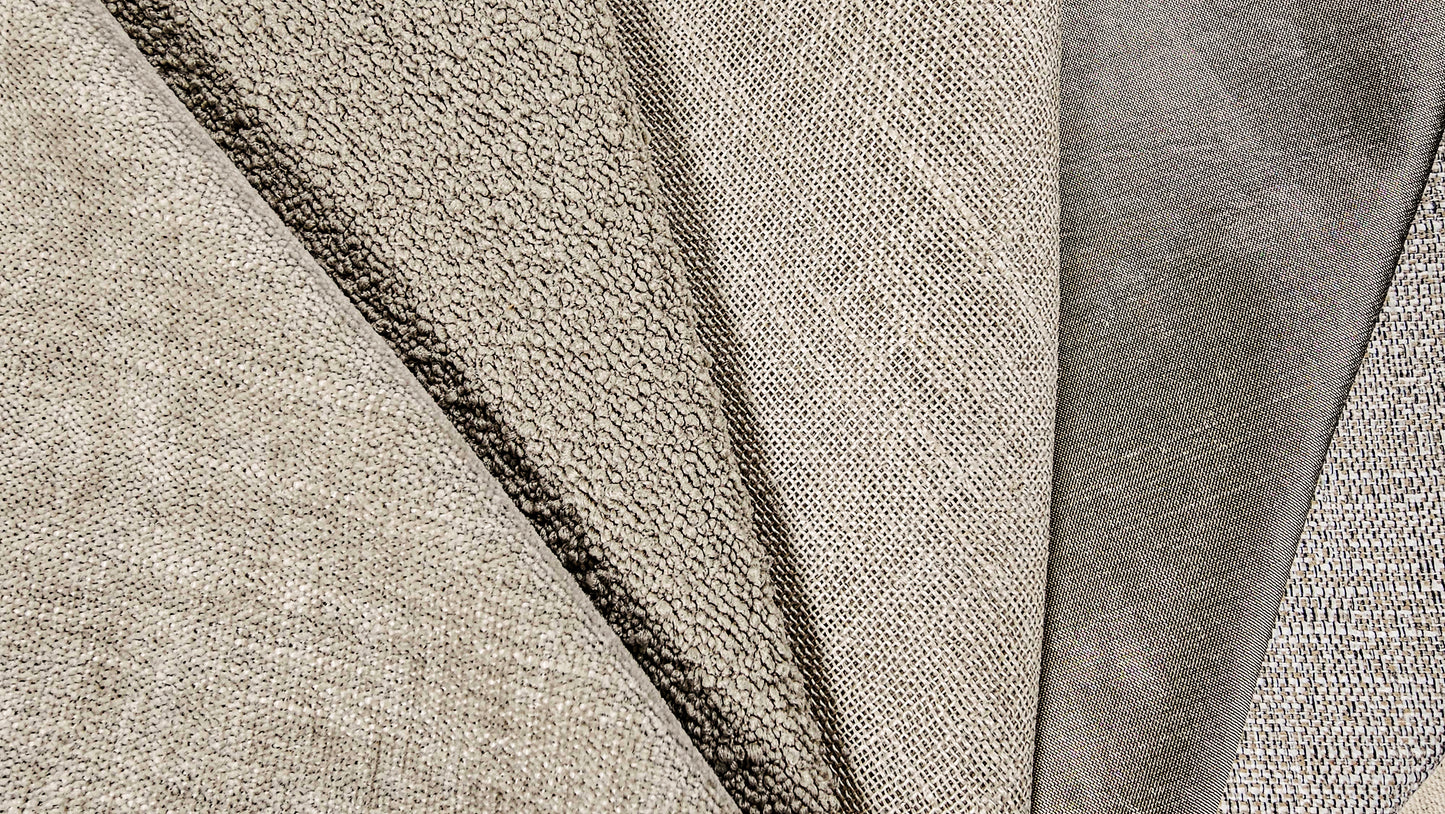 Warm Taupe Textures Fabric Bundle