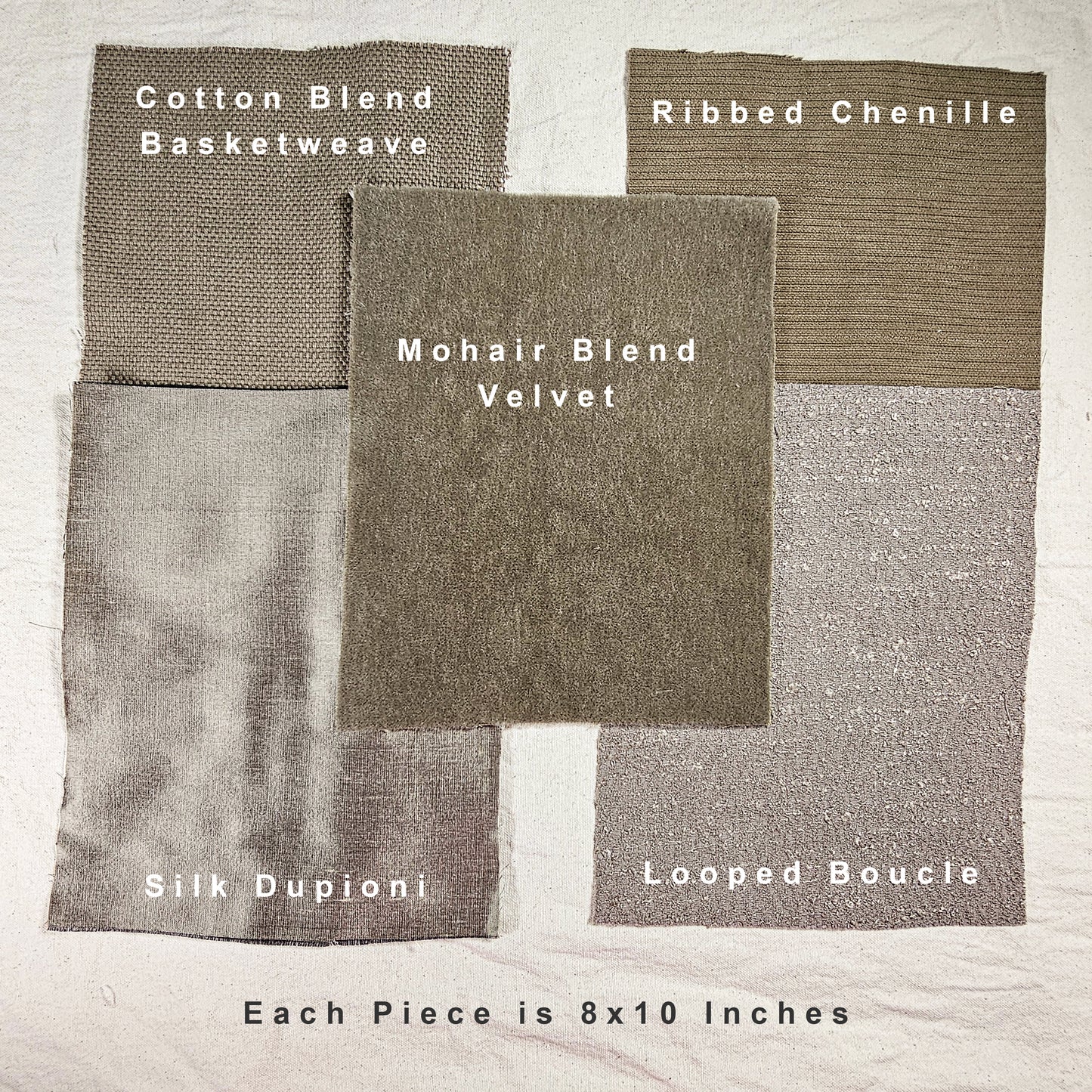 Mushroom Taupe Neutrals Fabric Bundle