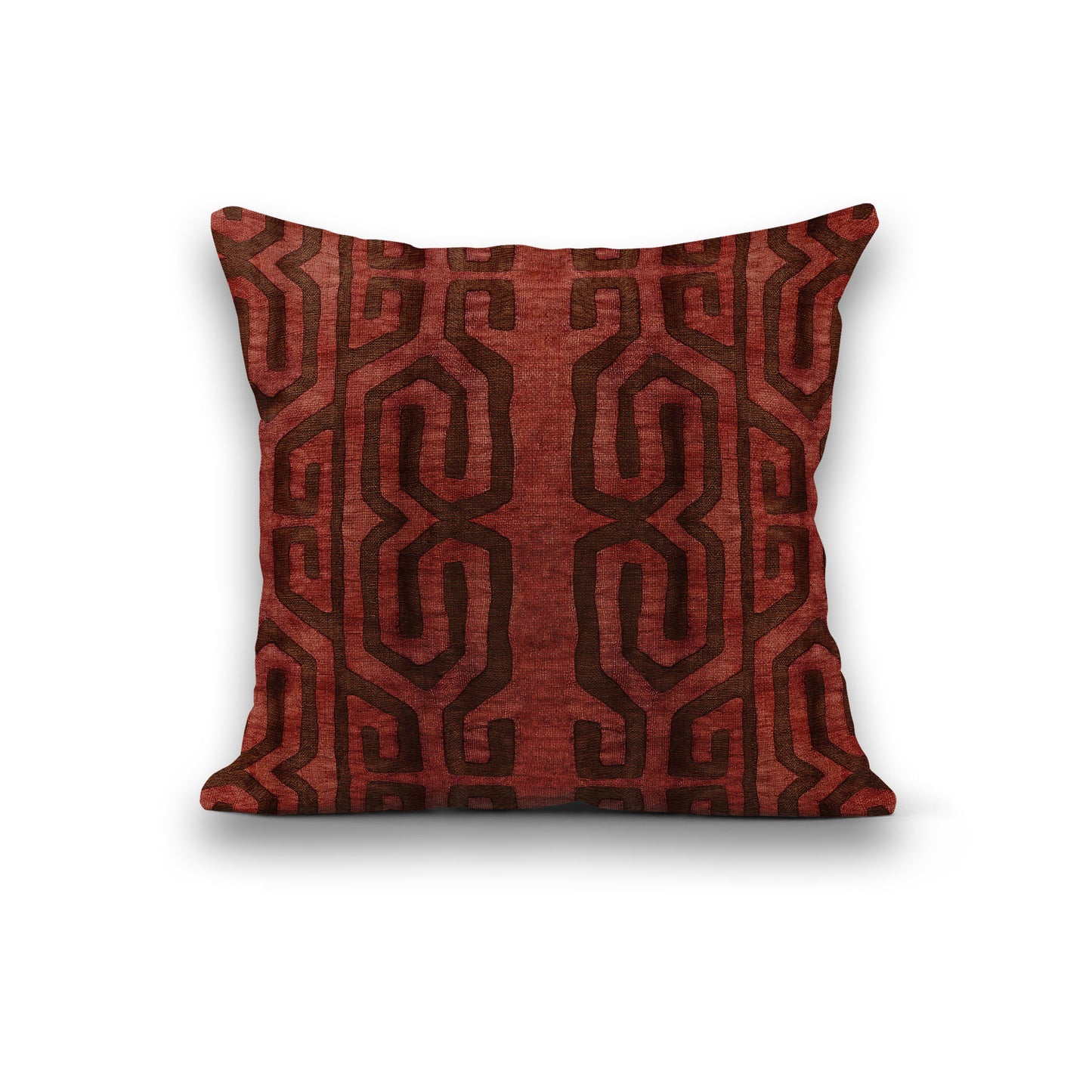 AnitaveeTextile Afrocentric Throw Pillows in Kuba Cloth Print - 3 Sizes