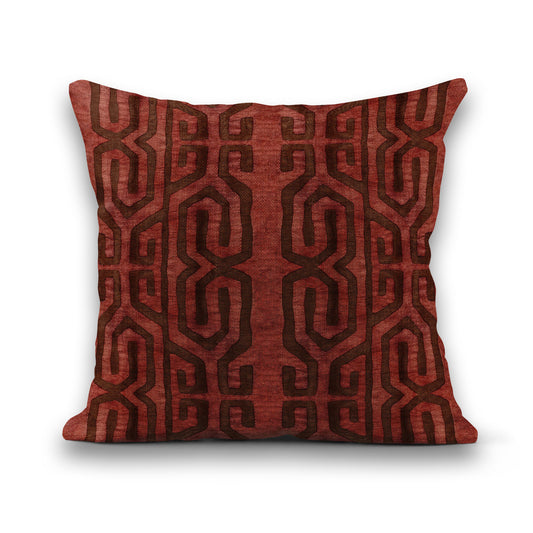 AnitaveeTextile Afrocentric Throw Pillows in Kuba Cloth Print - 3 Sizes